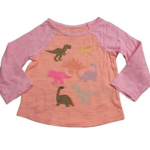 Cat & Jack dinosaur shirt 12mo